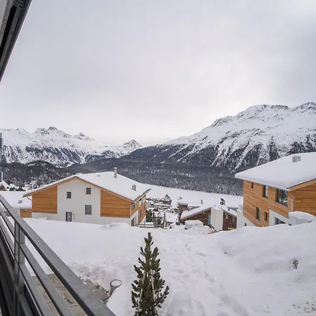 Apartment Contempora - Con Vista E Montagna Munt Sulaj St. Moritz