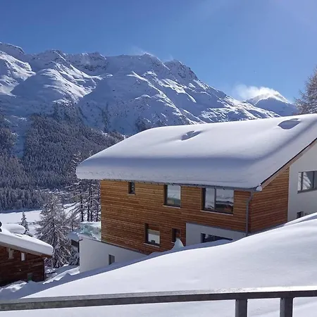 Apartment Contempora - Con Vista E Montagna Munt Sulaj St. Moritz
